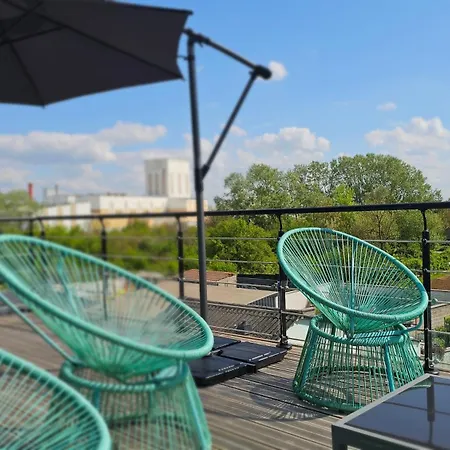 Calme & Terrasse Ideal Pros & Frontaliers Parking *